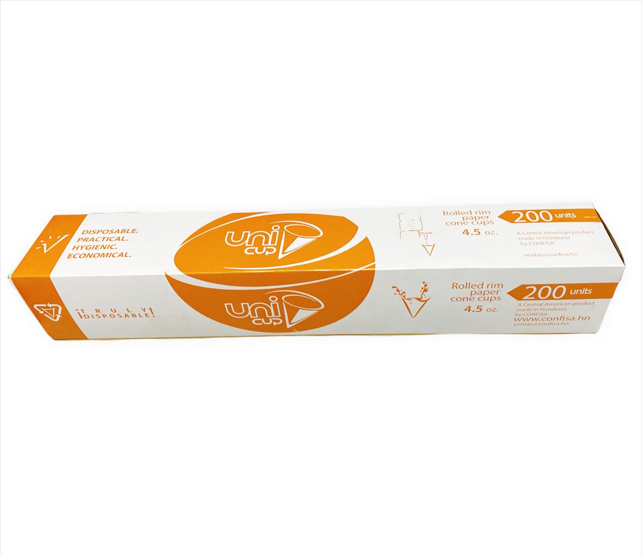 CAJA DE CONOS DE 200 UNIDADES